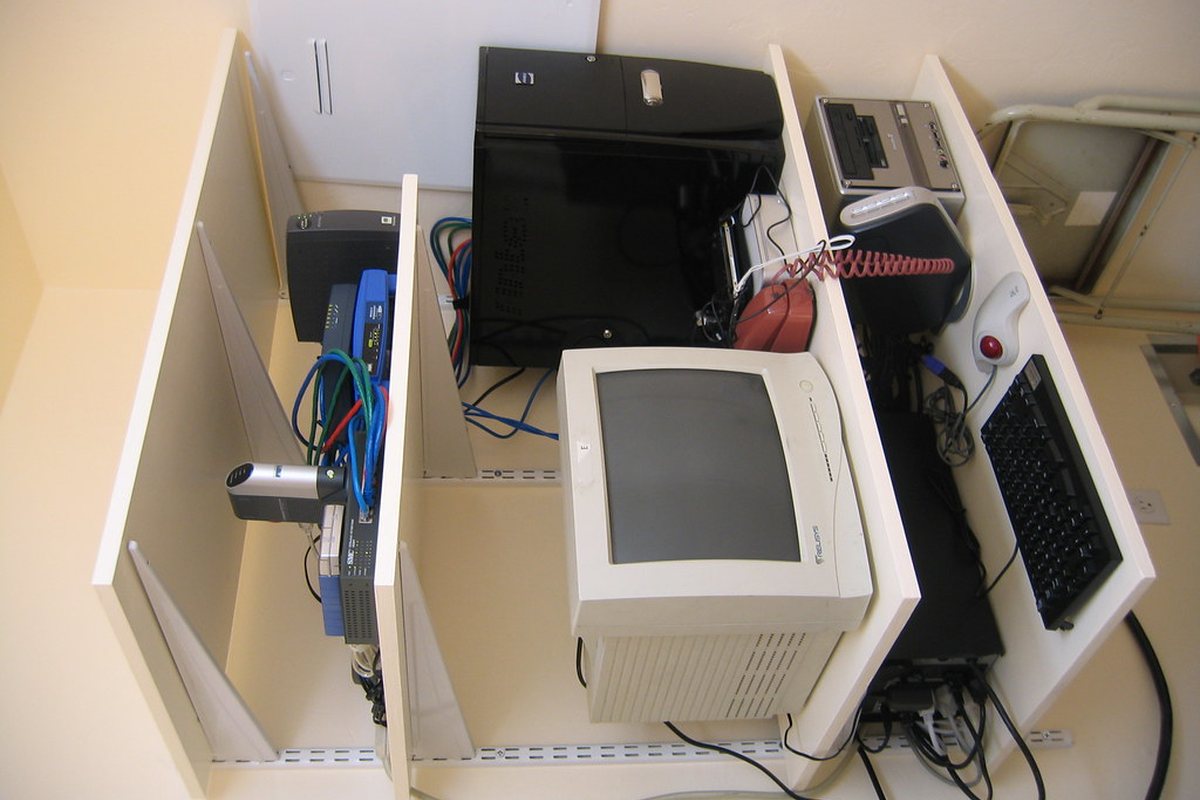 Server Rack in the Laundry Room